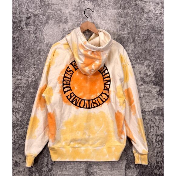 Deus Ex Machina Sweatshirt Small Mens Tie Dye Flex Pullover Hoodie - Picture 3 of 10
